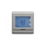 Termostato de Programación de Período E91 Pantalla Táctil AC230V 6 Eventos Diarios IP20 para Calefacción Eléctrica y Sistemas de Agua