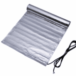 Papel de aluminio para calefacción por suelo radiante F-MAT 80W/m² 150W/m² 230V ultradelgado con aislamiento de fluoropolímero y certificación CE EAC ideal para baldosas, madera y moqueta